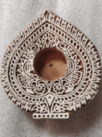 Leaf shaped China Berry Wooden Blocks Set - Image 2
